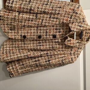 Lafayette 148 New York Multicolor Tweed Jacket